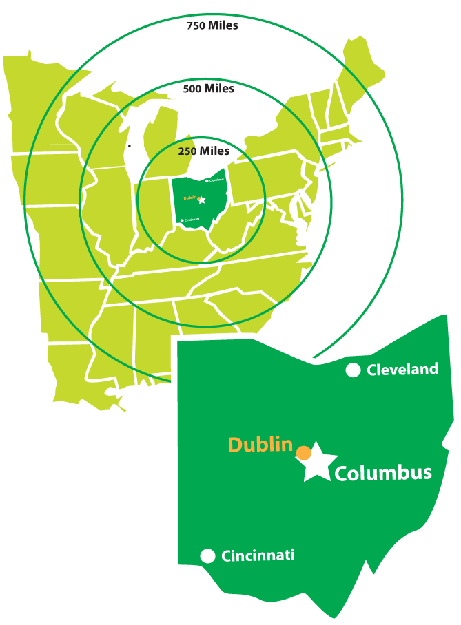dublin-ohio-usa-location