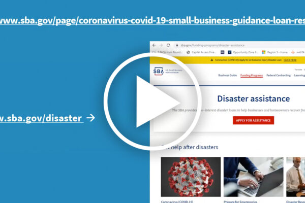 Small Business Association’s Economic Injury Disaster Loan Program